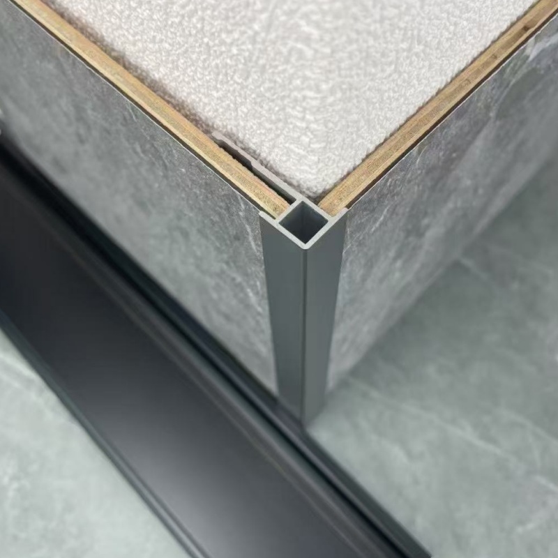 Aluminum Tile Trim Internal Corner Interior Trim Coating White
