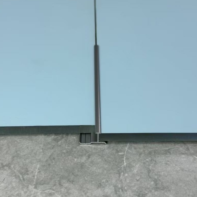 Balcony Edge Profile  Metal in Stock China Top Extruded Aluminum Profile Size to Laminate Strip Mosaic Flexible Edge Furniture Tile Waterproof Trim