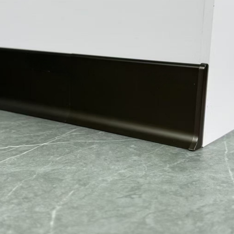 Lighting Skirting Board Metal Enjoy Tariff Concessions Aluminum Durable Europe Style 60mm Exterior Wall Modern Thick Waterproof LED Baseboard