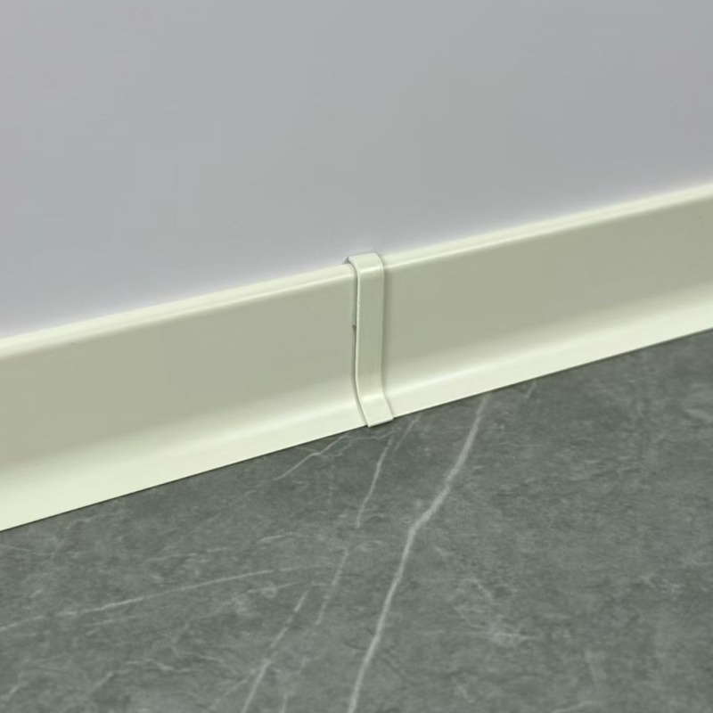 Hot Sale 4cm 6cm 8cm Silver Aluminum Metal Metal Skirting Board