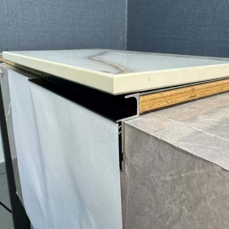 Border Edging Baseboard Trim 2m Rose Gold Waterproof Metal Modern 1mm to 12mm Thick Kindergarten Skirting Board