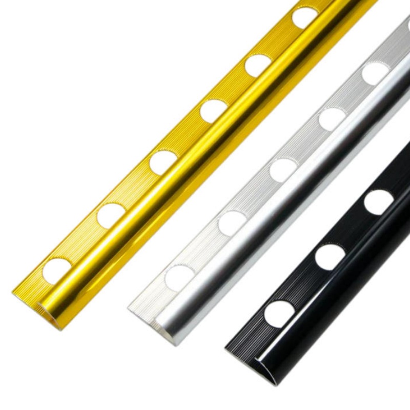 Factory PVC and Aluminum Wall Decorative Strip Metal Modern Style Quarter Coving Corners Internal Trim