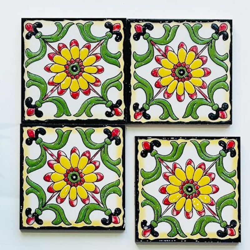 Finished Floor Slab Glazed Porcelain 100x100Flooring Rustic Flower Matte Wall Tiles
