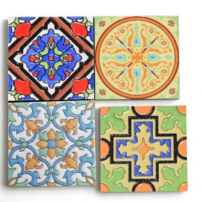 Matte Pattern Porcelain Floor Tile for Living Room and Hotel