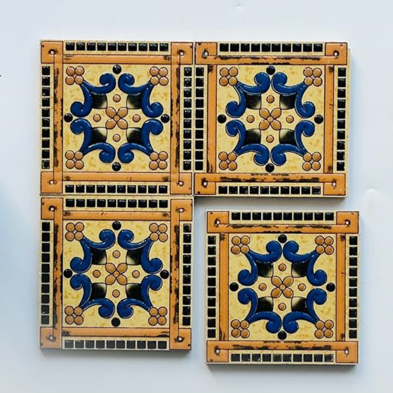 Matte Pattern Porcelain Floor Tile for Living Room and Hotel