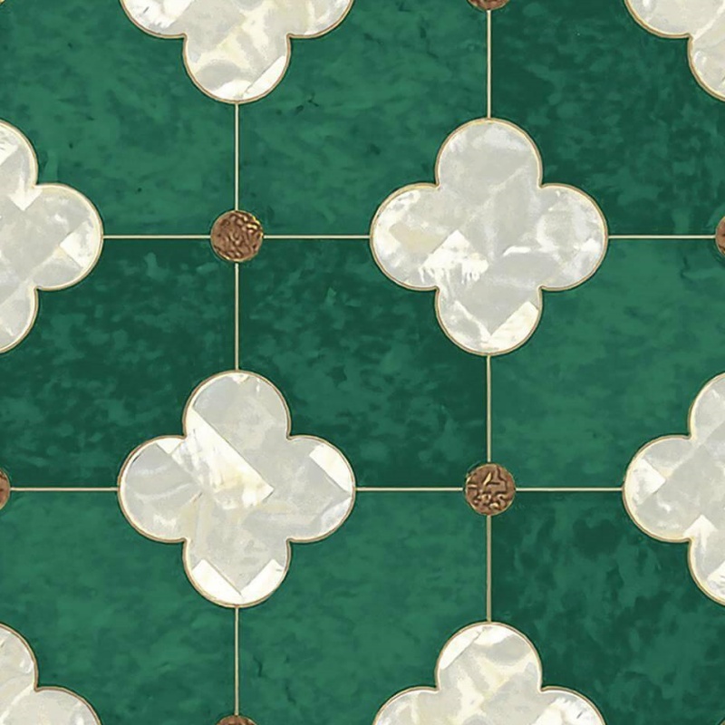 300x300Non-Slip Hexagon Building material 260*300mm Cement Pattern Porcelain Flooring Tile