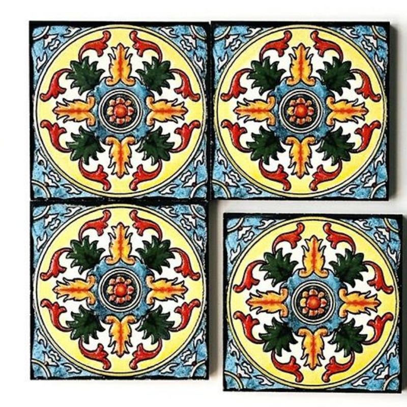 Finished Floor Slab Glazed Porcelain 100x100Flooring Rustic Flower Matte Wall Tiles