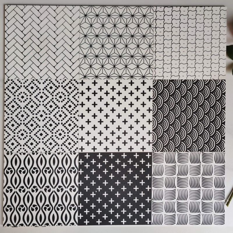 China Style Inkjet Print Aluminum Mosaic Tile for Interior Wall Decorate
