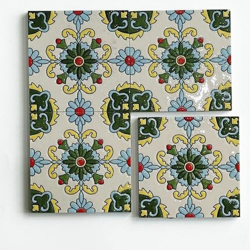 Finished Floor Slab Glazed Porcelain 100x100Flooring Rustic Flower Matte Wall Tiles