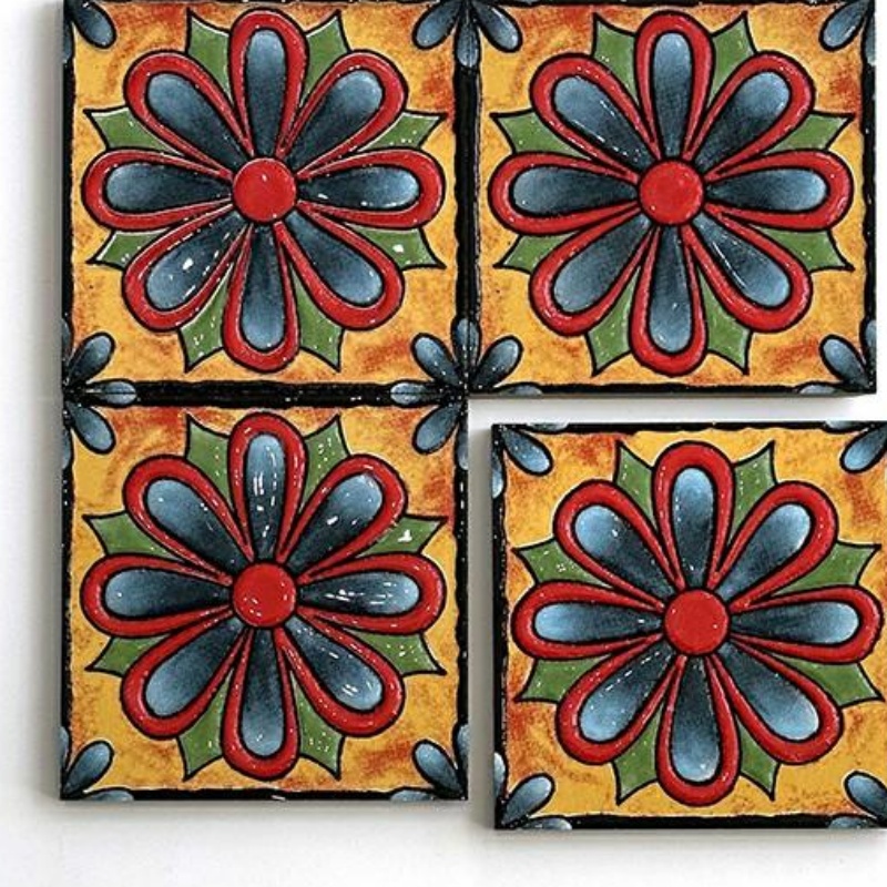 Colorful Handmade Style Ceramic Tile for Residential Commercial Interior Decoration
